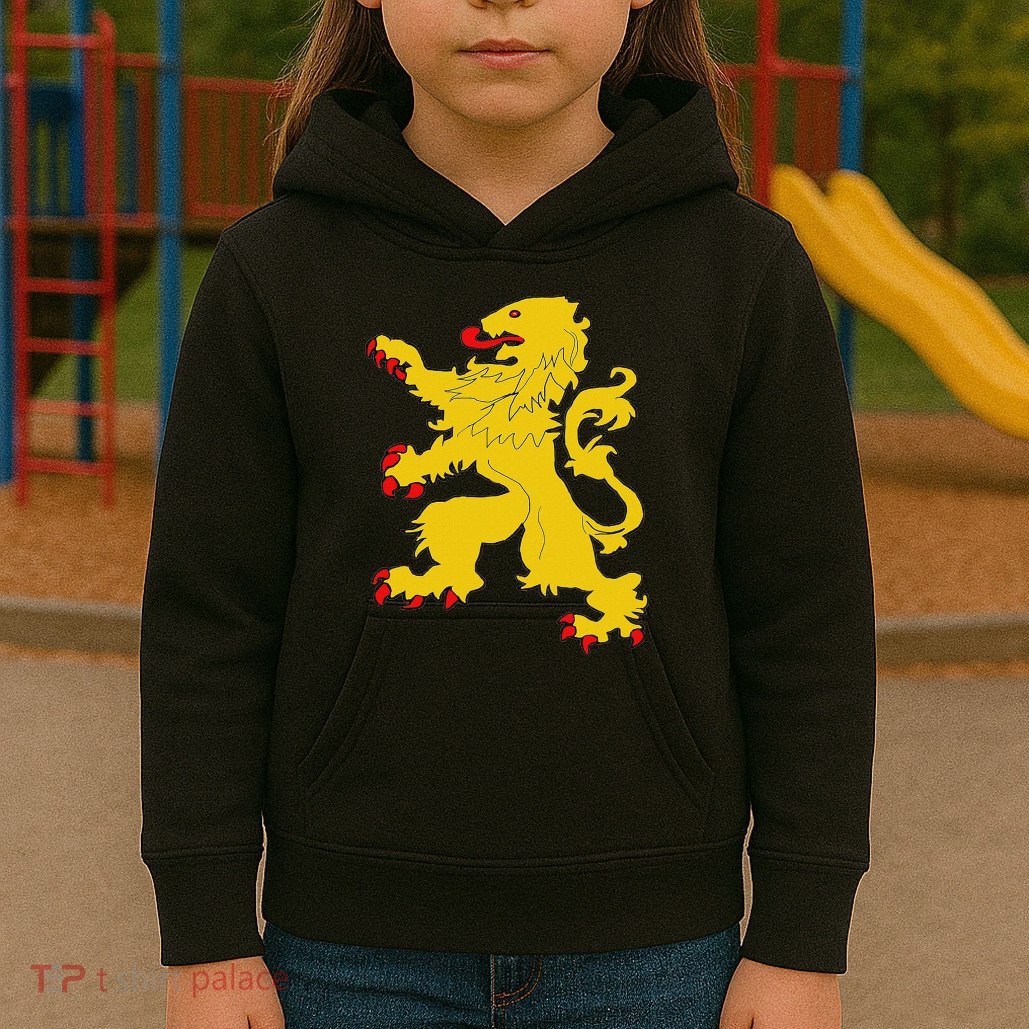 Netherlands Lion Nederland Oranje Crest Dutch Pride Roots Kids Hoodie