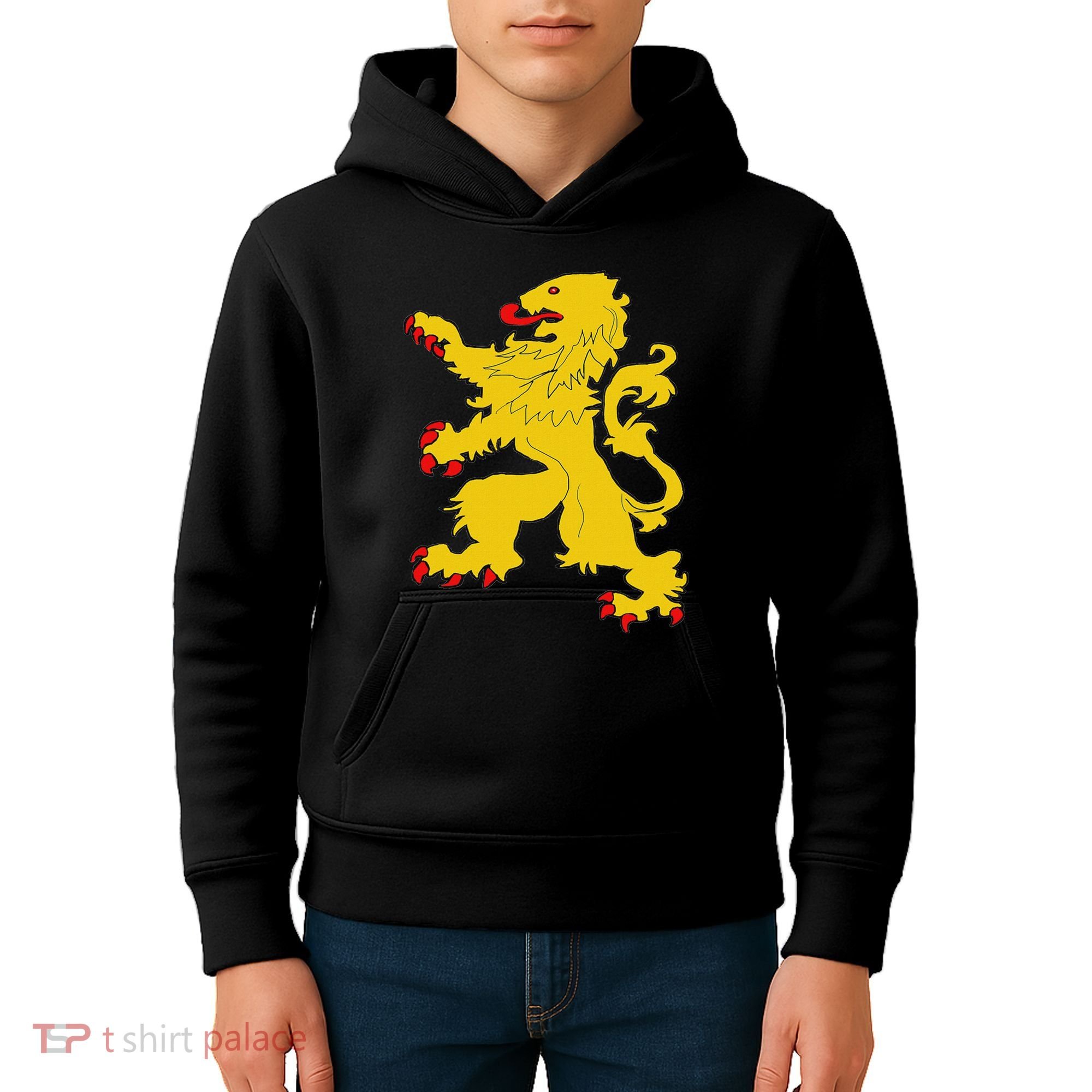 Netherlands Lion Nederland Oranje Crest Dutch Pride Roots Kids Hoodie