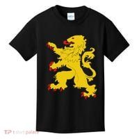 Netherlands Lion Nederland Oranje Crest Dutch Pride Roots Kids T-Shirt thumb 0