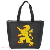 Netherlands Lion Nederland Oranje Crest Dutch Pride Roots Tote Bag thumb 0