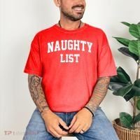 Naughty List Comfort Colors T-Shirt thumb 3