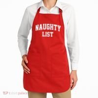 Naughty List Apron thumb 2