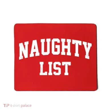 Naughty List Mousepad