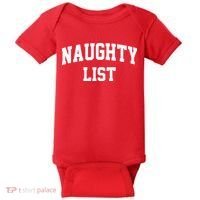Naughty List Baby Bodysuit thumb 0