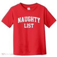 Naughty List Toddler T-Shirt thumb 0