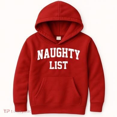 Naughty List Kids Hoodie