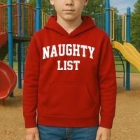 Naughty List Kids Hoodie thumb 2