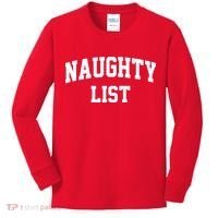 Naughty List Kids Long Sleeve Shirt thumb 0