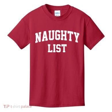 Naughty List Kids T-Shirt