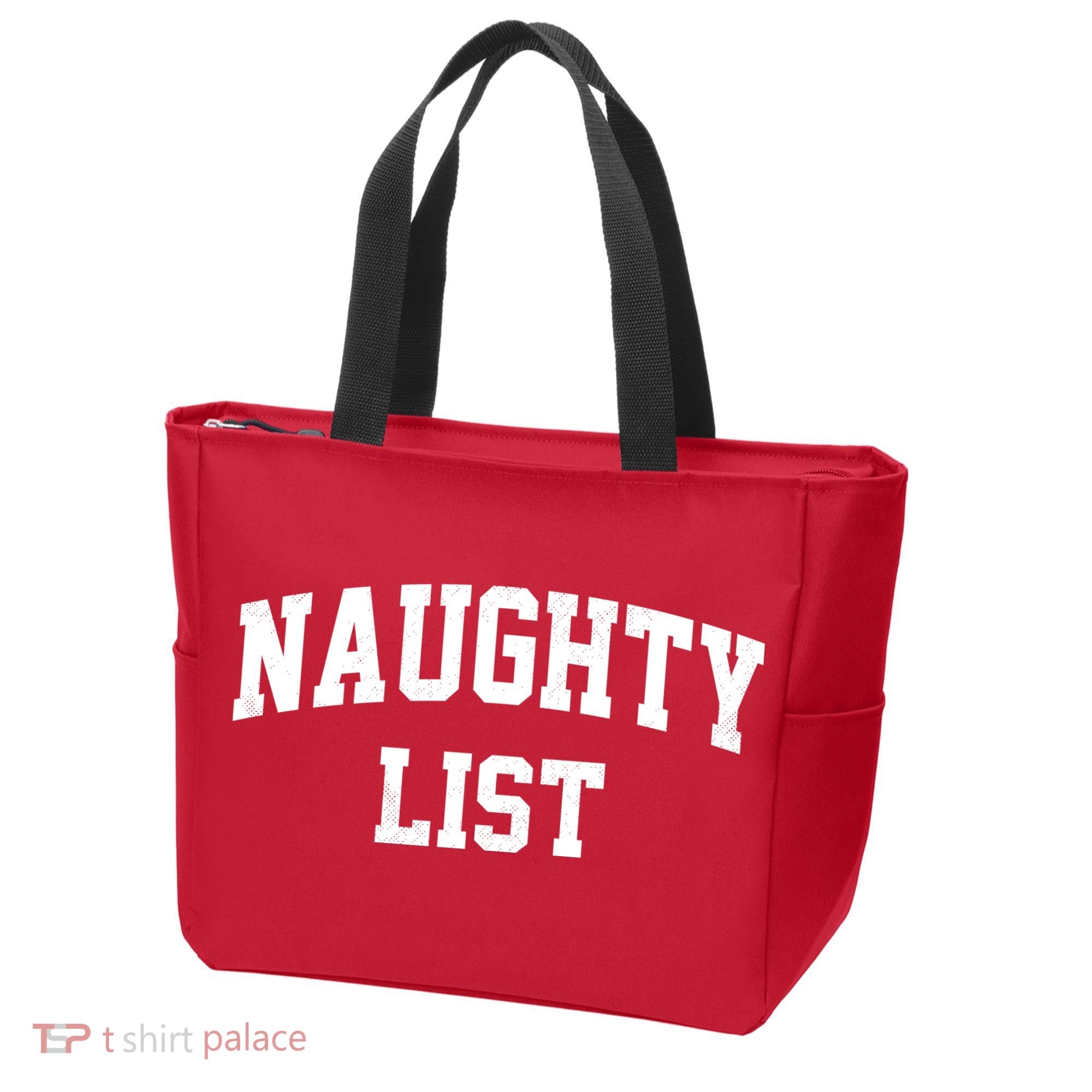 Naughty List Tote Bag