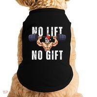 No Lift No Gift Funny Santa Gym Doggie Tank thumb 0