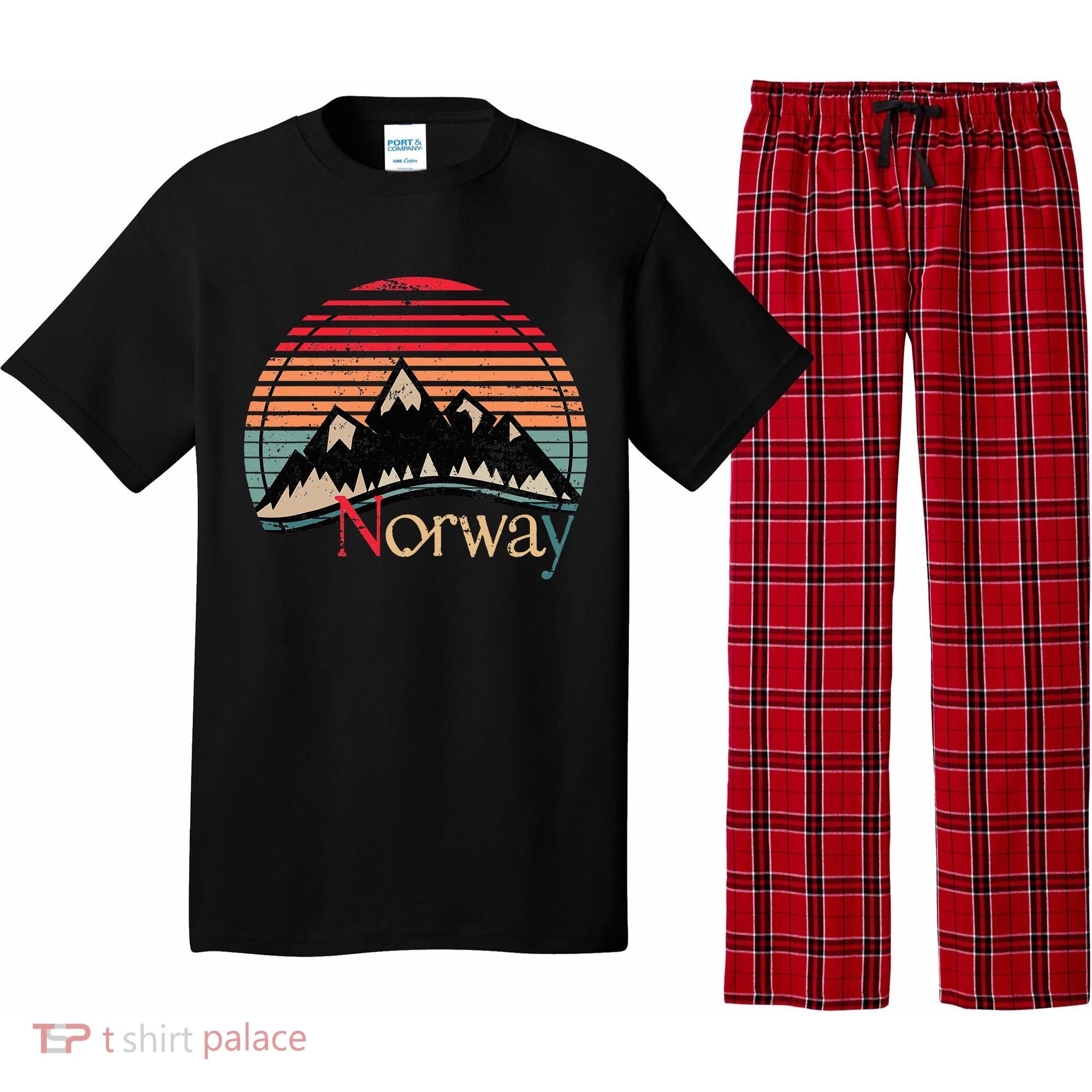 Norway Landscape Norway Pajama Set