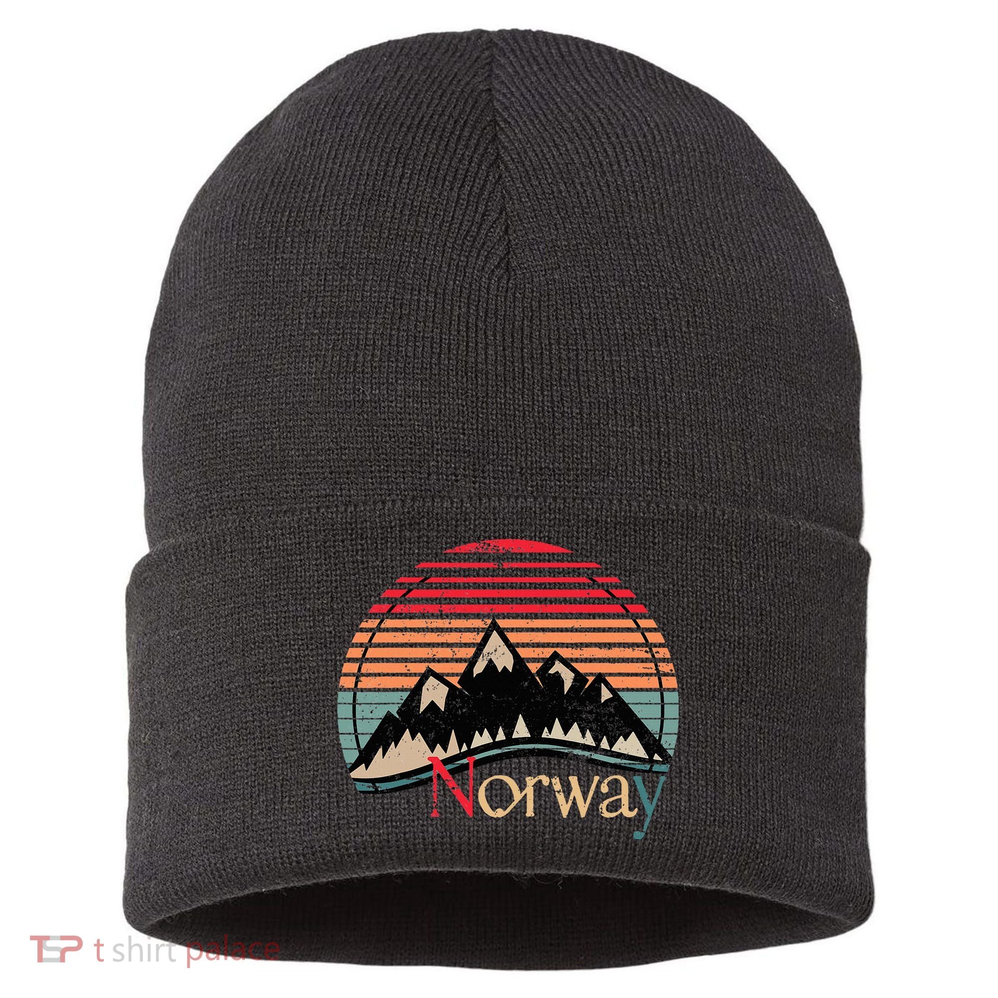 Norway Landscape Norway Sustainable Knit Beanie