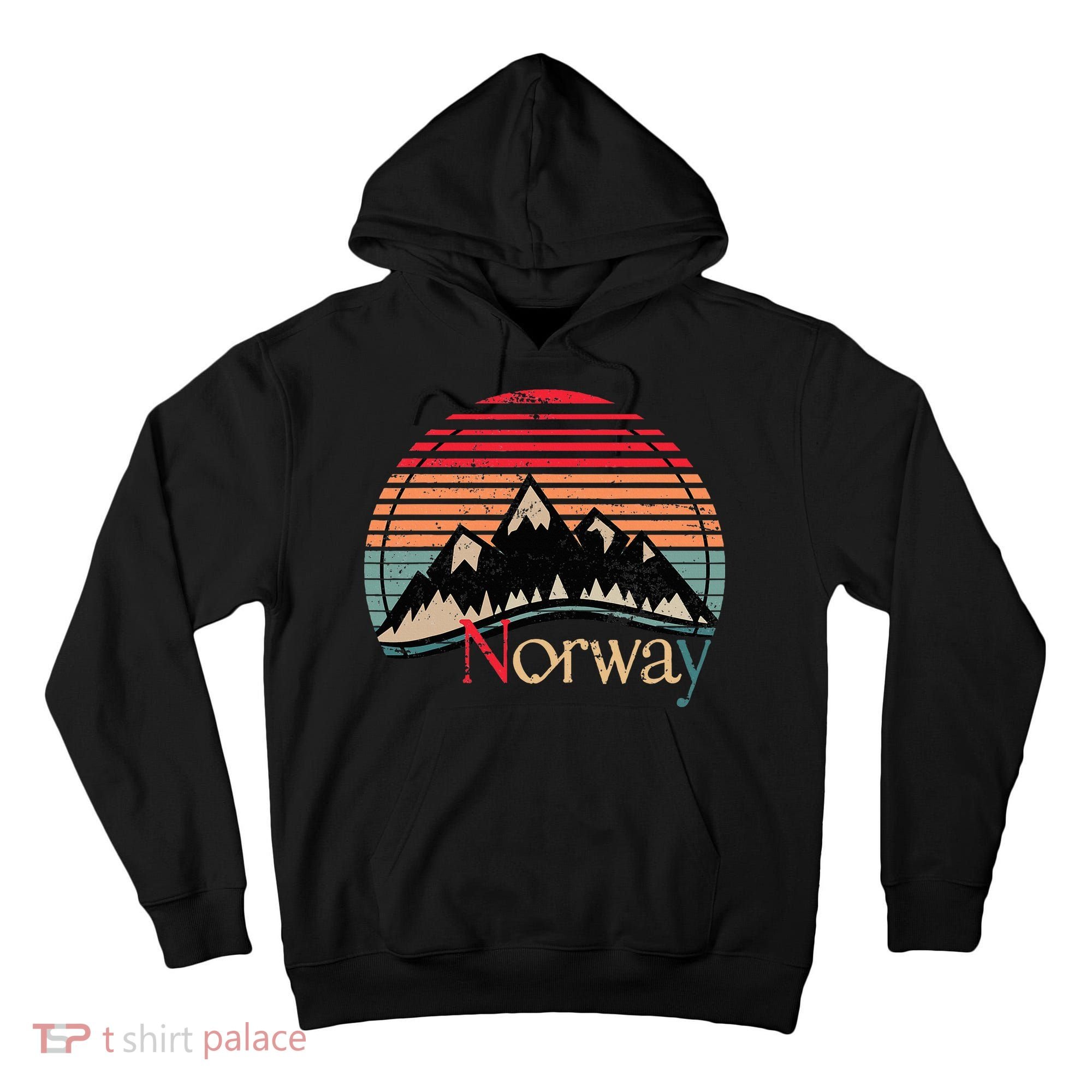 Norway Landscape Norway Tall Hoodie