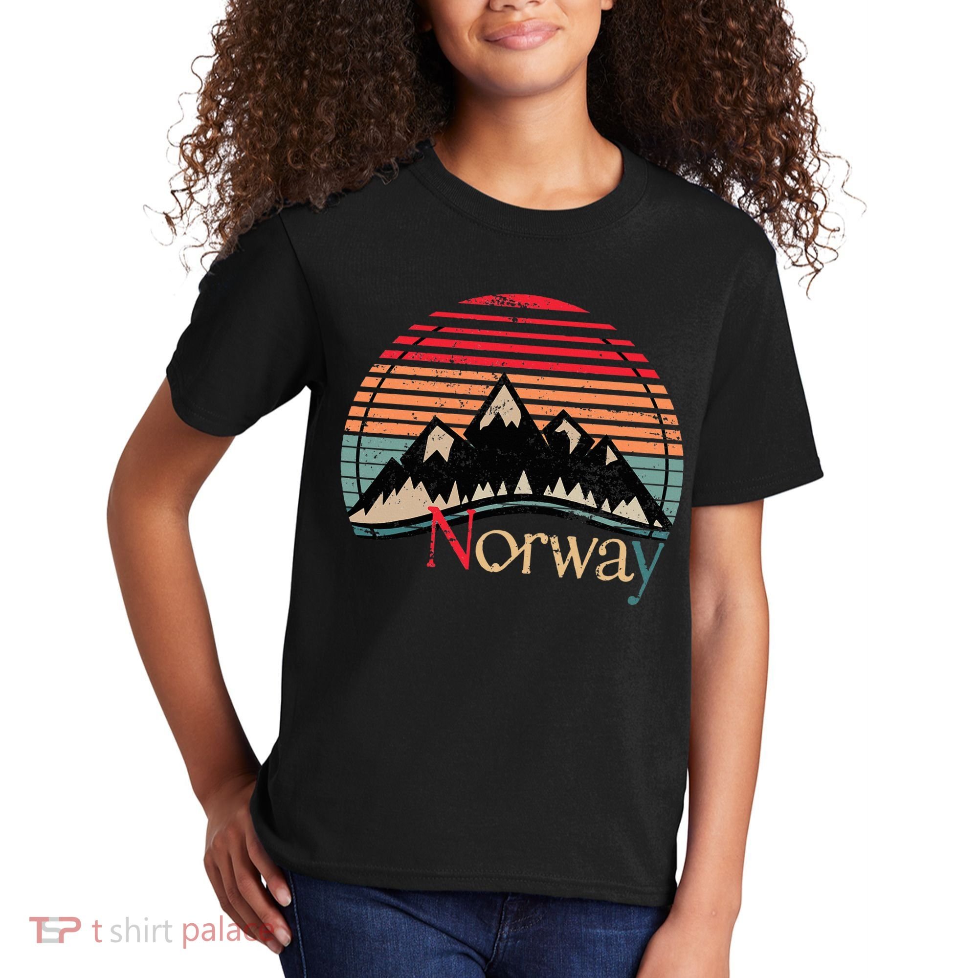 Norway Landscape Norway Kids T-Shirt