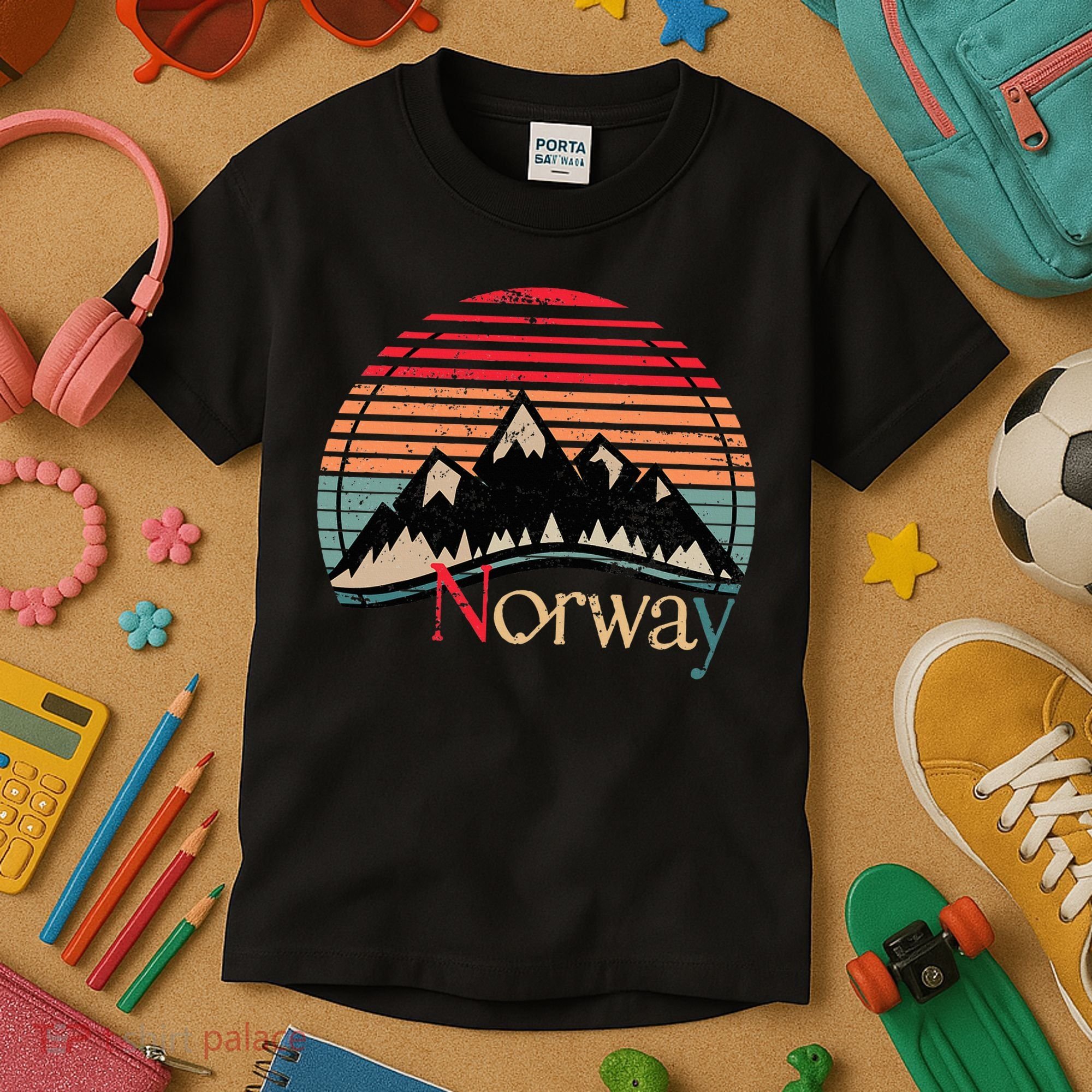 Norway Landscape Norway Kids T-Shirt