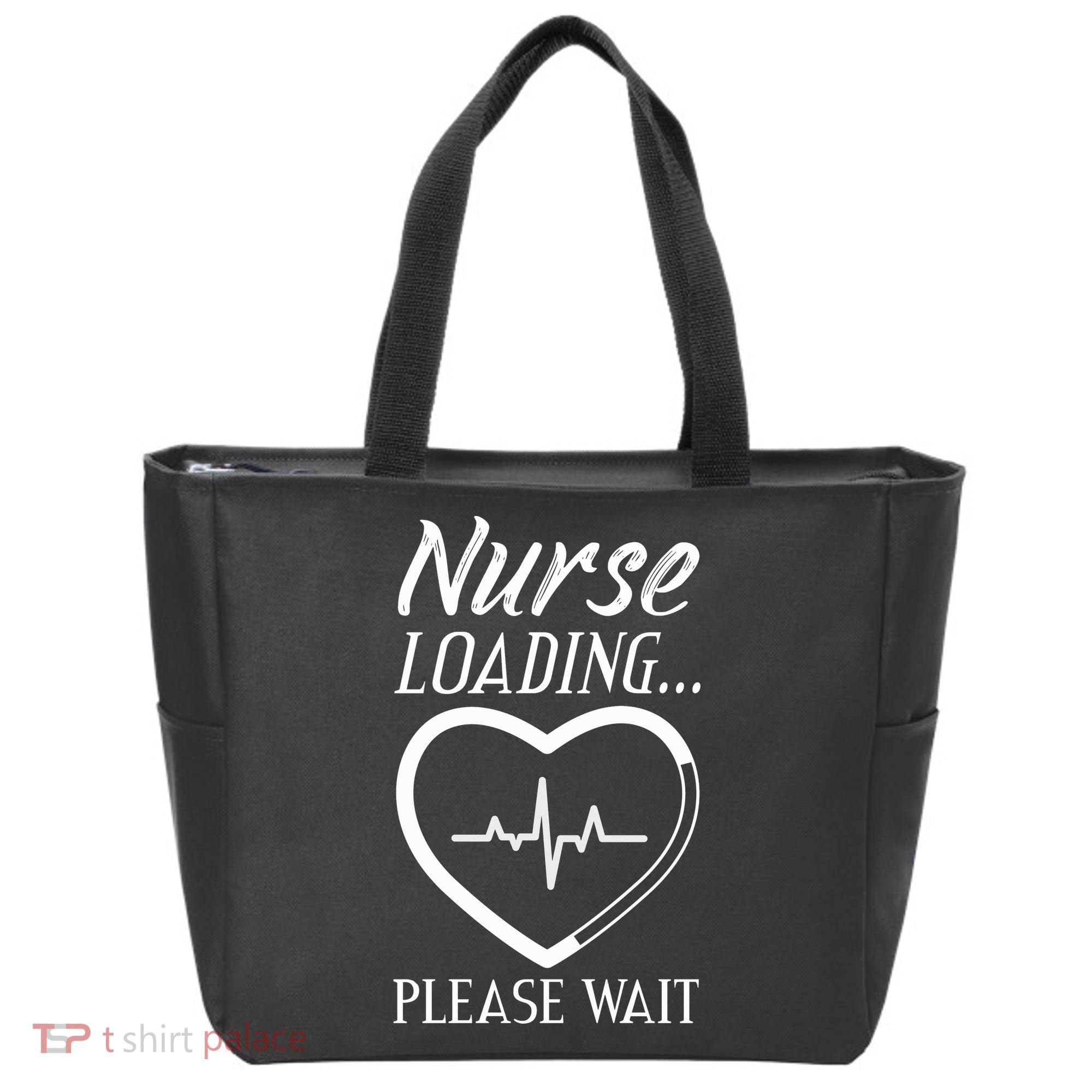 Nurse Loading.... Please Wait Tote Bag