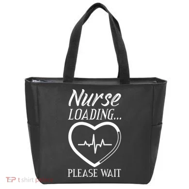 Nurse Loading.... Please Wait Tote Bag