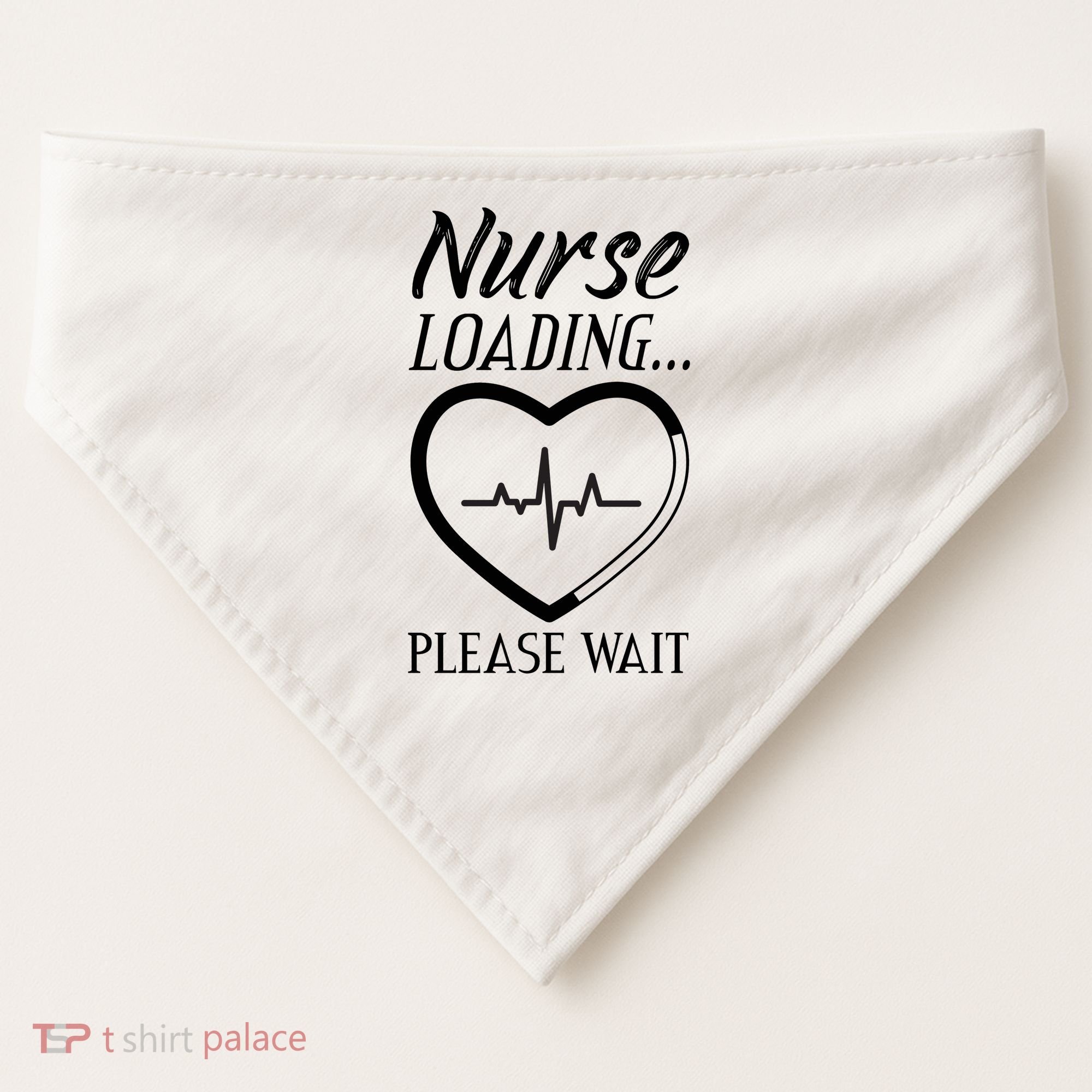 Nurse Loading.... Please Wait USA-Made Doggie Bandana