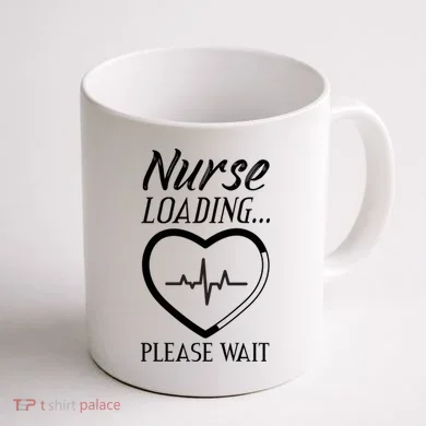 Nurse Loading.... Please Wait Coffee Mug back