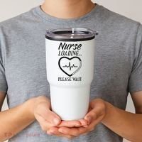 Nurse Loading.... Please Wait Tumbler thumb 2