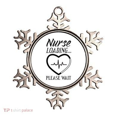 Nurse Loading.... Please Wait Ornament