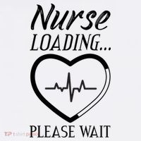 Nurse Loading.... Please Wait Ornament thumb 1