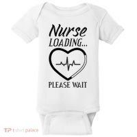 Nurse Loading.... Please Wait Baby Bodysuit thumb 0