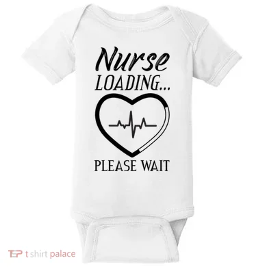 Nurse Loading.... Please Wait Baby Bodysuit