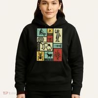 Nazca Lines Peru Geoglyphs Retro Box Artworks Hoodie thumb 5