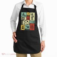 Nazca Lines Peru Geoglyphs Retro Box Artworks Apron thumb 2