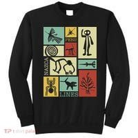Nazca Lines Peru Geoglyphs Retro Box Artworks Sweatshirt thumb 0