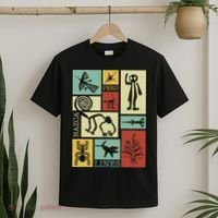Nazca Lines Peru Geoglyphs Retro Box Artworks T-Shirt thumb 2
