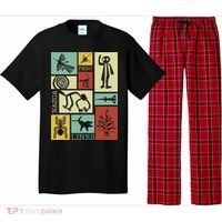 Nazca Lines Peru Geoglyphs Retro Box Artworks Pajama Set thumb 0