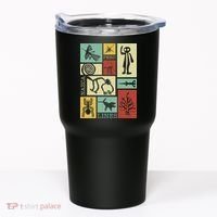 Nazca Lines Peru Geoglyphs Retro Box Artworks Tumbler thumb 0