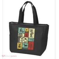 Nazca Lines Peru Geoglyphs Retro Box Artworks Tote Bag thumb 3