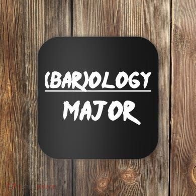 No Life Shaq Wearing (Bar)Ology Major Coaster