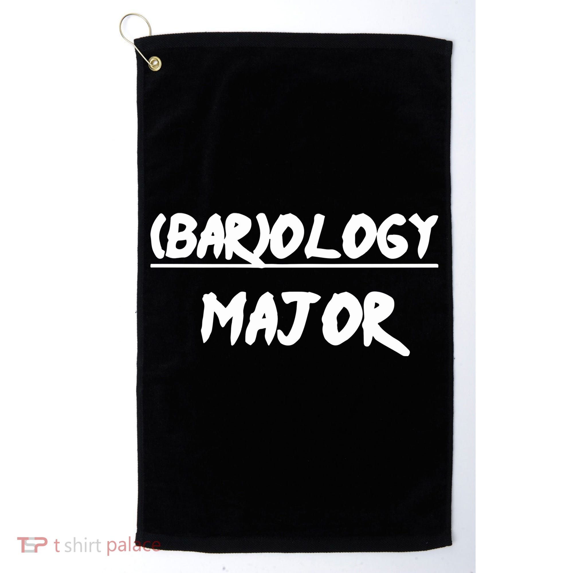 No Life Shaq Wearing (Bar)Ology Major Golf Towel