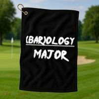 No Life Shaq Wearing (Bar)Ology Major Golf Towel thumb 1