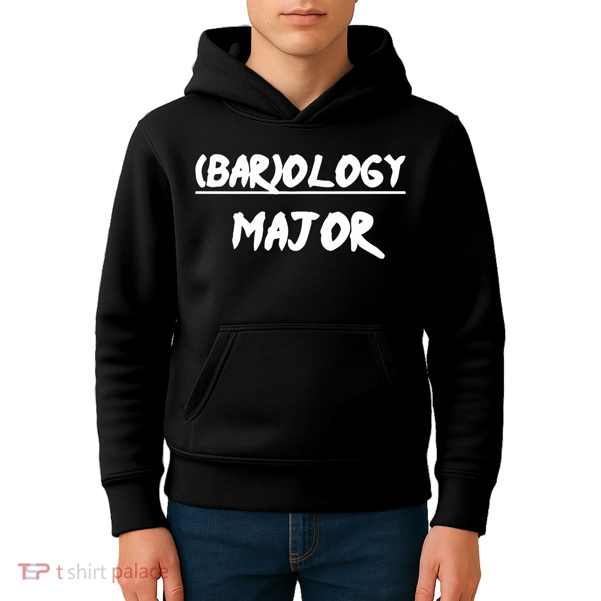 No Life Shaq Wearing (Bar)Ology Major Kids Hoodie