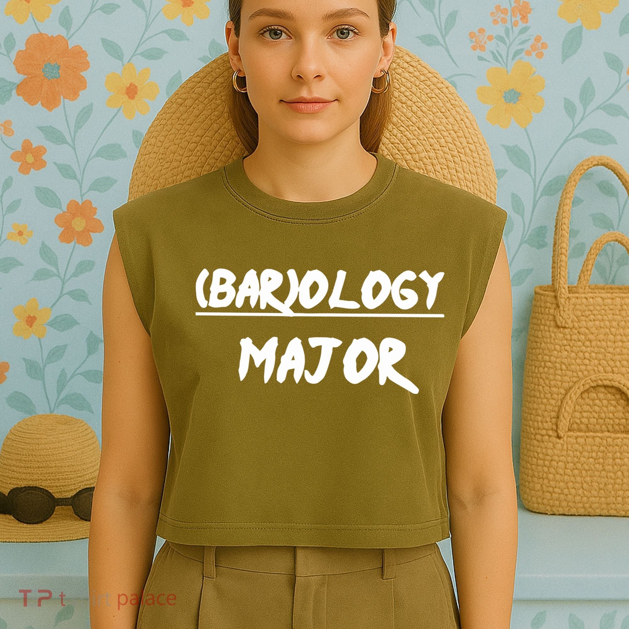 No Life Shaq Wearing (Bar)Ology Major Garment-Dyed Women's Muscle Tee