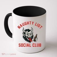 Naughty List Social Club Coffee Mug thumb 0