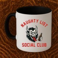 Naughty List Social Club Coffee Mug thumb 2