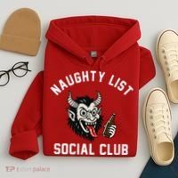 Naughty List Social Club Hoodie thumb 4