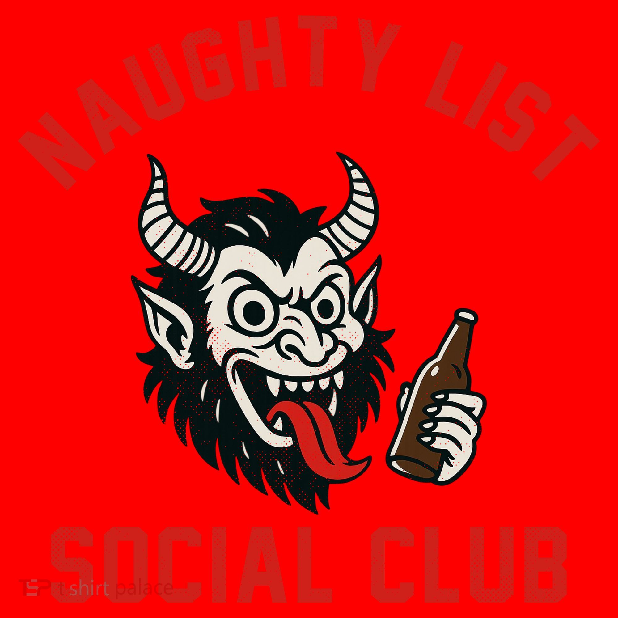 Naughty List Social Club Santa Hat
