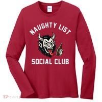 Naughty List Social Club Women's Long Sleeve Shirt thumb 0