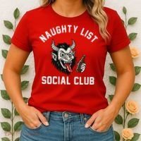 Naughty List Social Club Women's T-Shirt thumb 2