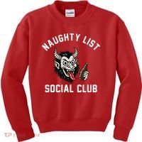 Naughty List Social Club Kids Sweatshirt thumb 0