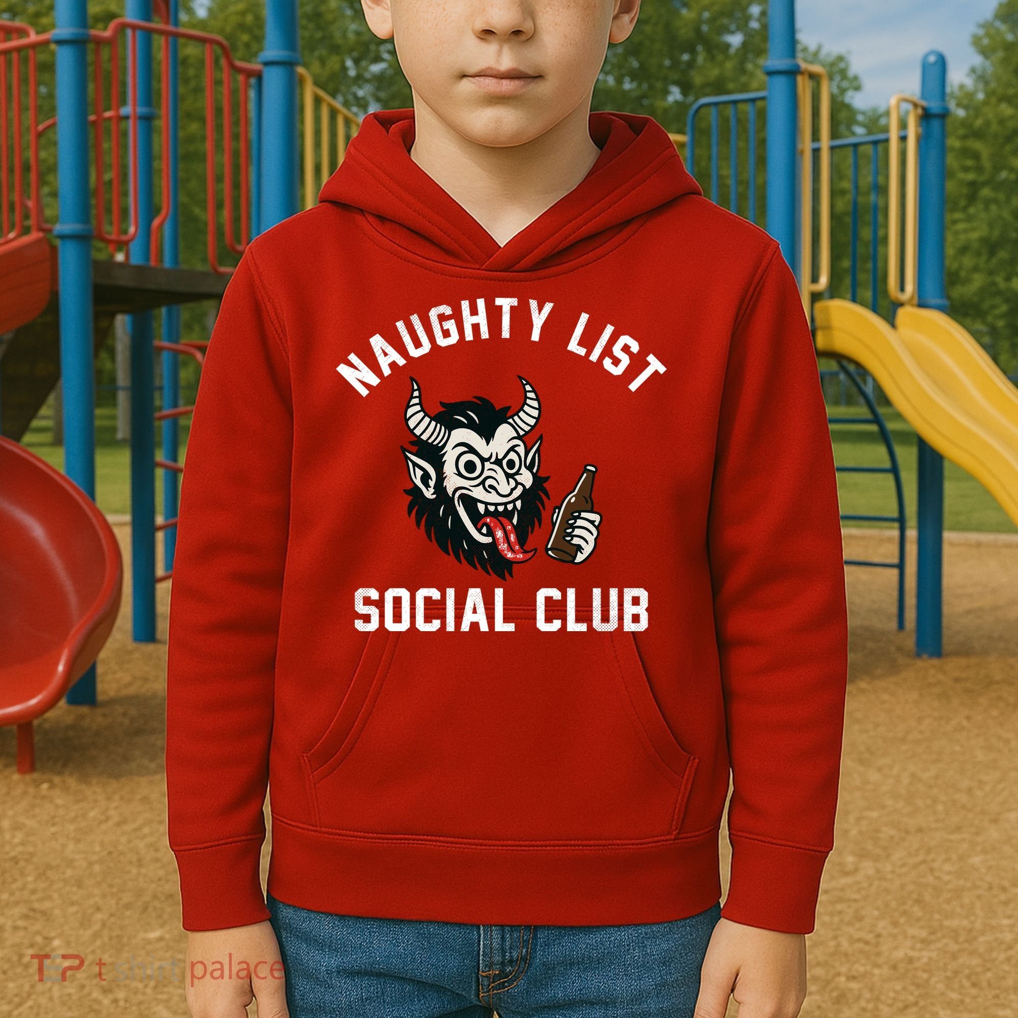 Naughty List Social Club Kids Hoodie
