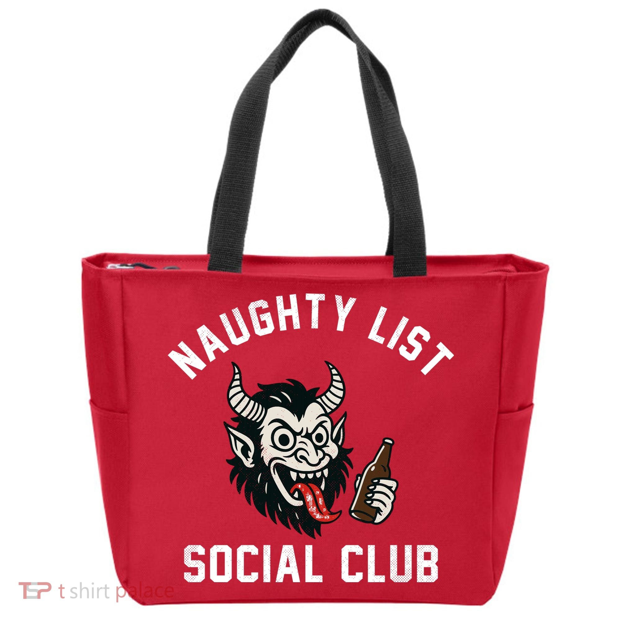 Naughty List Social Club Tote Bag